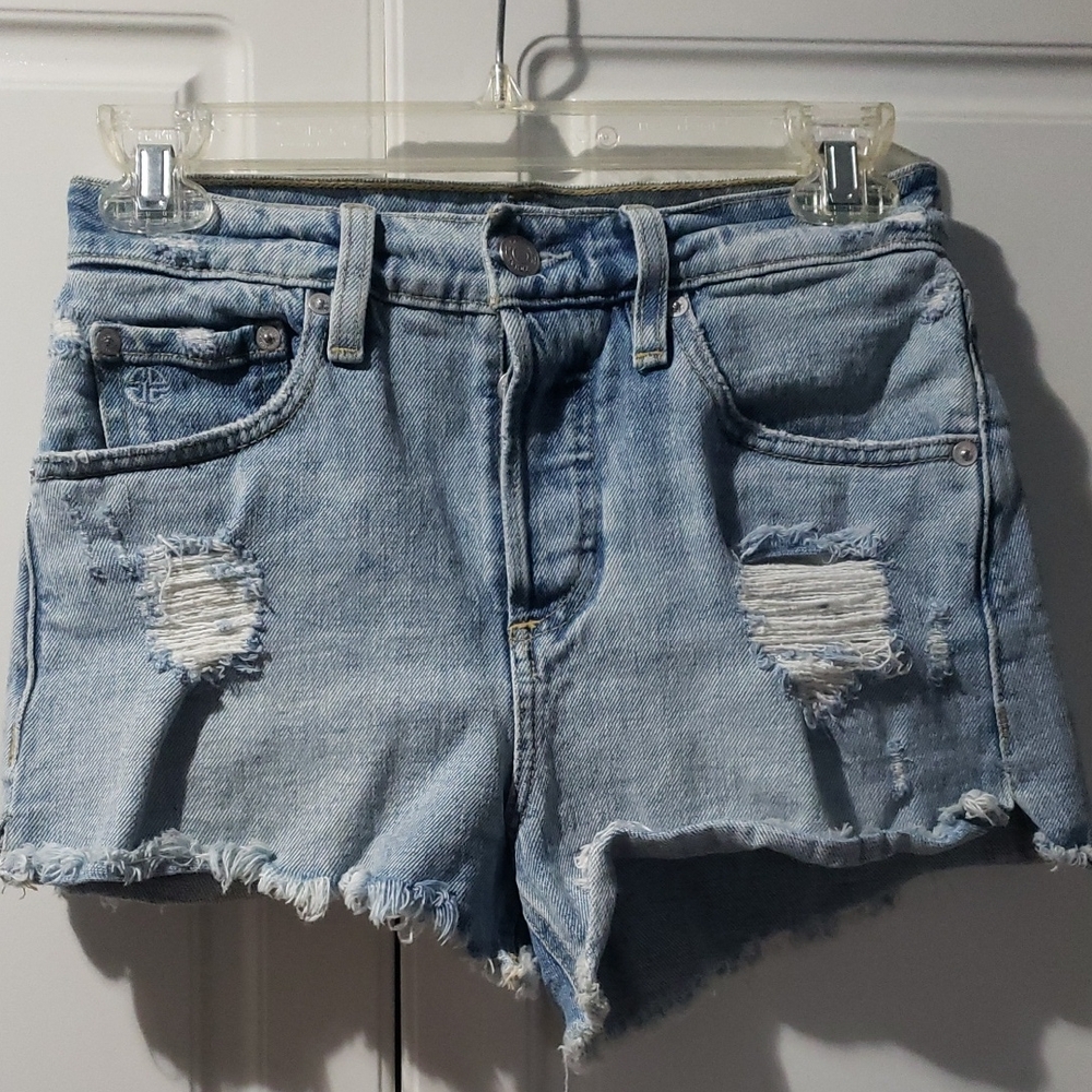 Socialite Denim Distressed Women Shorts